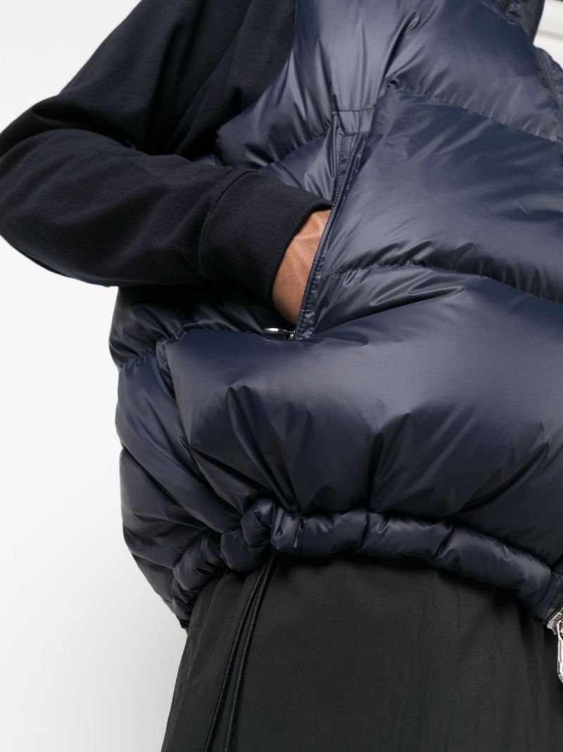 Blue Scott Padded Down Gilet