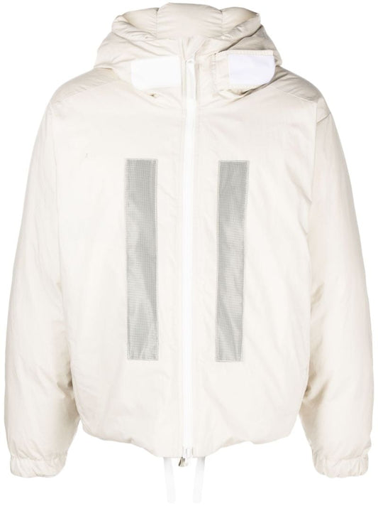 Neutral Marina Hooded Cotton Jacket