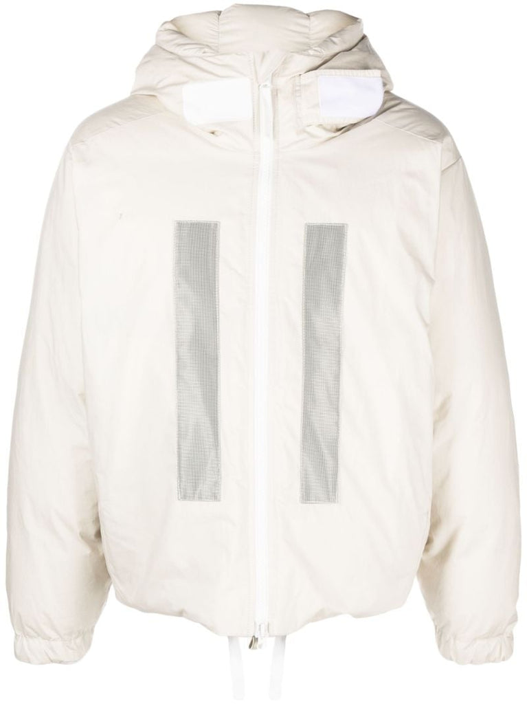Neutral Marina Hooded Cotton Jacket