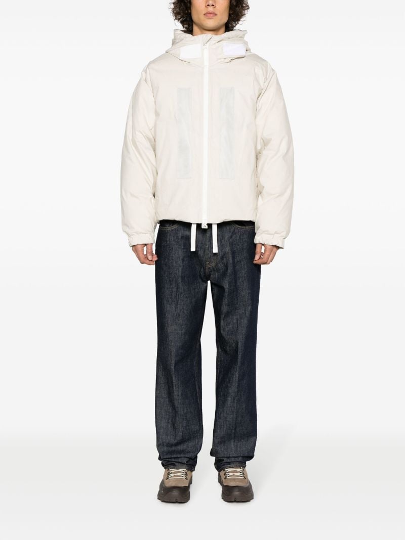 Neutral Marina Hooded Cotton Jacket