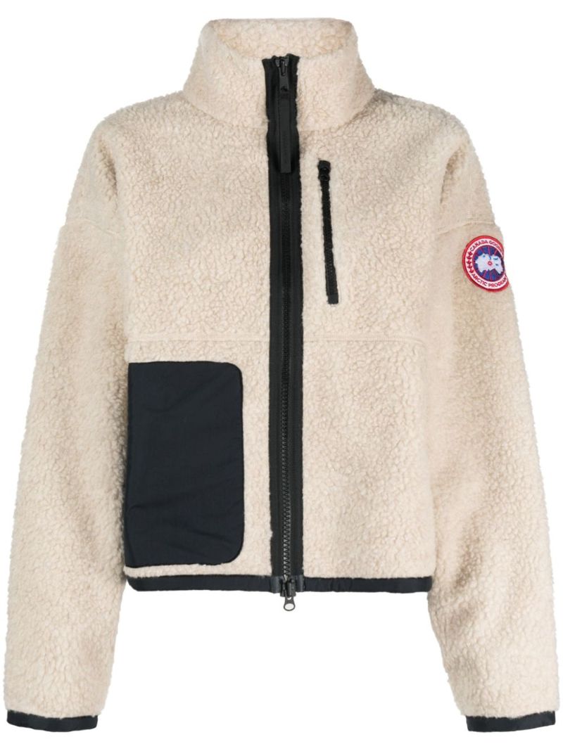 Neutral Simcoe Fleece Jacket