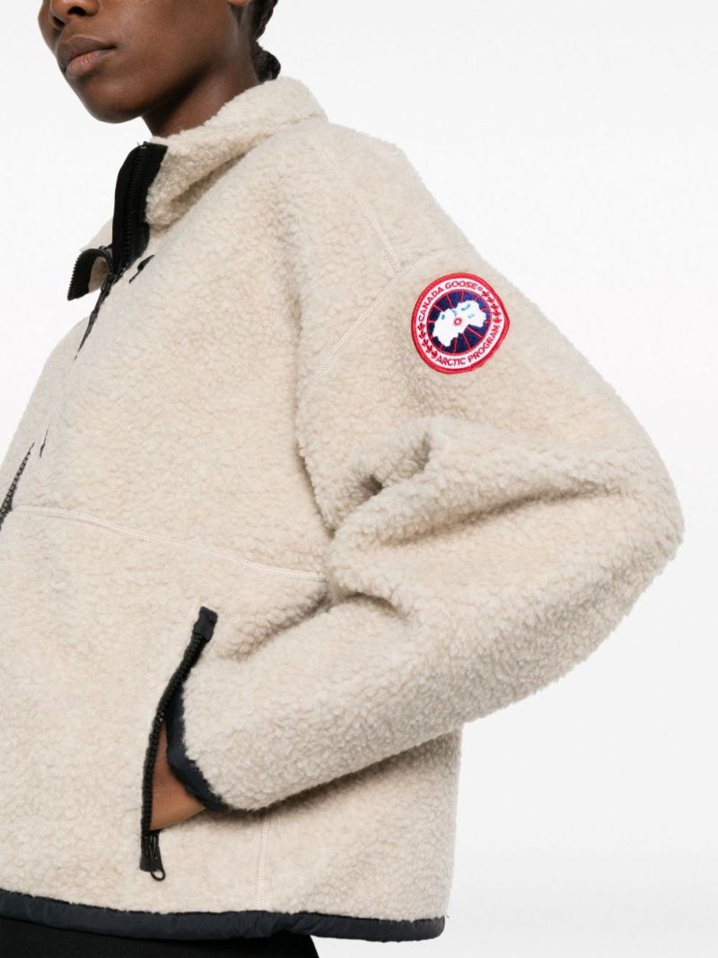 Neutral Simcoe Fleece Jacket