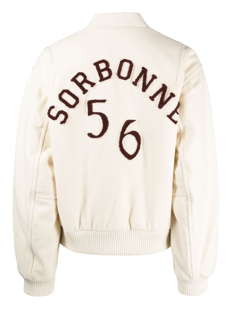 Neutral Sorbonne 56 Varsity Jacket