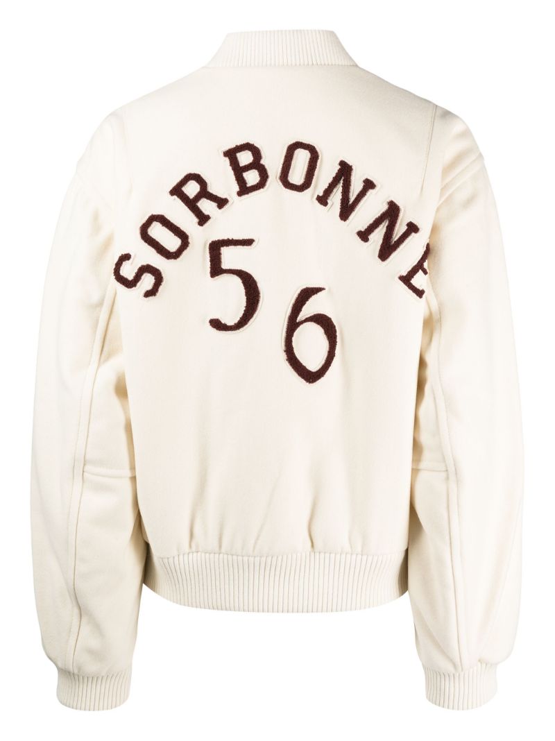 Neutral Sorbonne 56 Varsity Jacket
