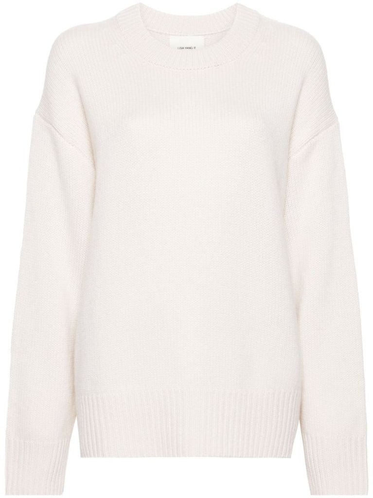 White Renske Cashmere Jumper