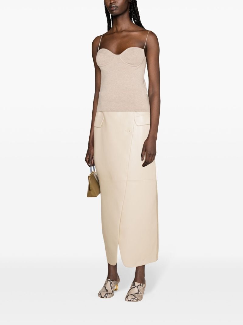 Beige Alicia Cashmere Top