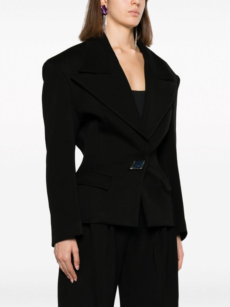 Black Single-breasted Blazer