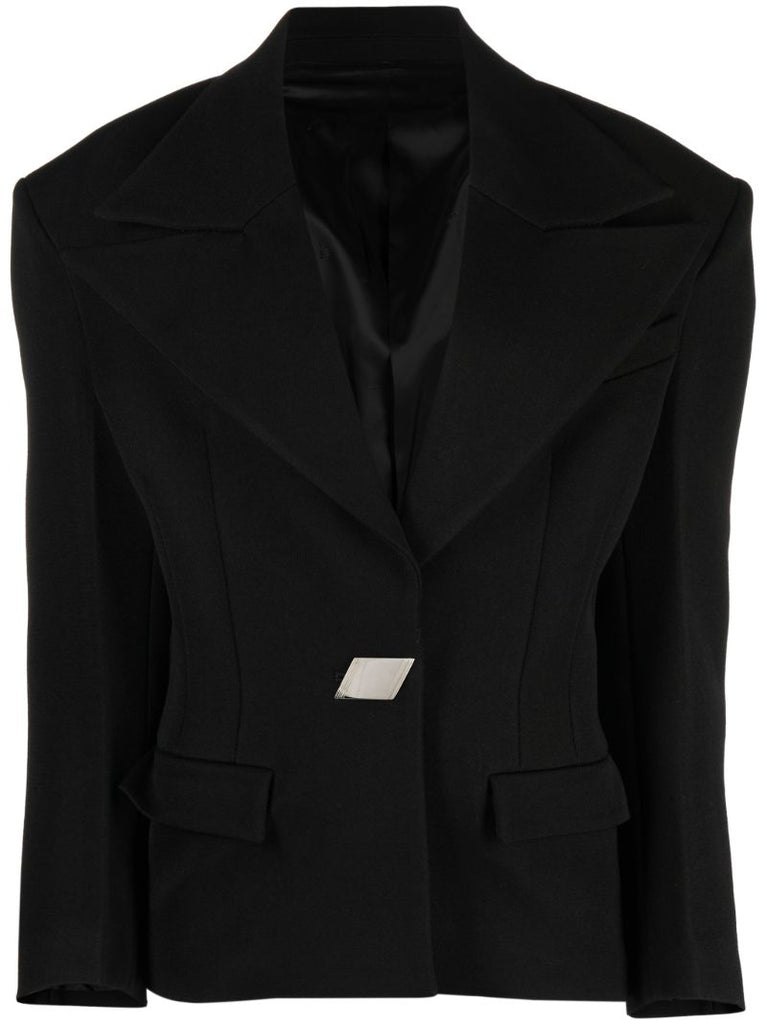 Black Single-breasted Blazer