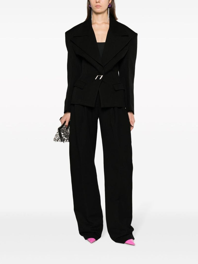 Black Single-breasted Blazer