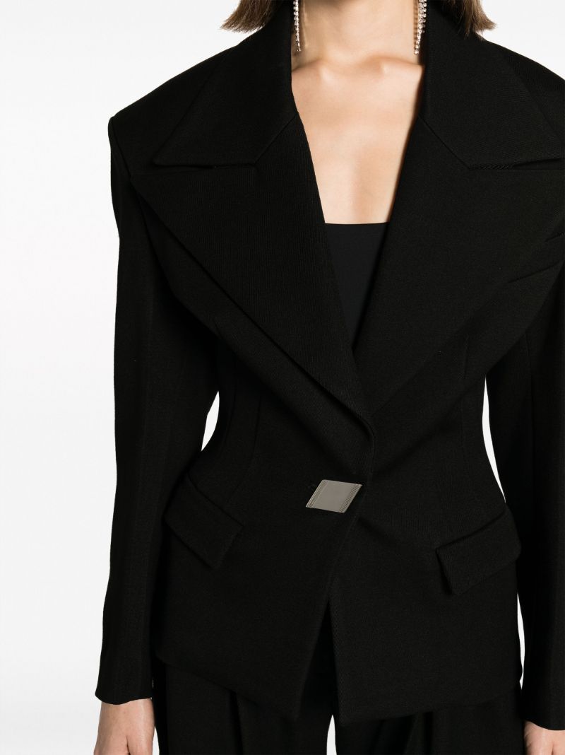 Black Single-breasted Blazer