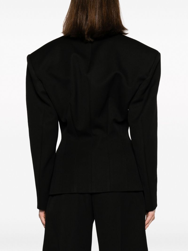 Black Single-breasted Blazer