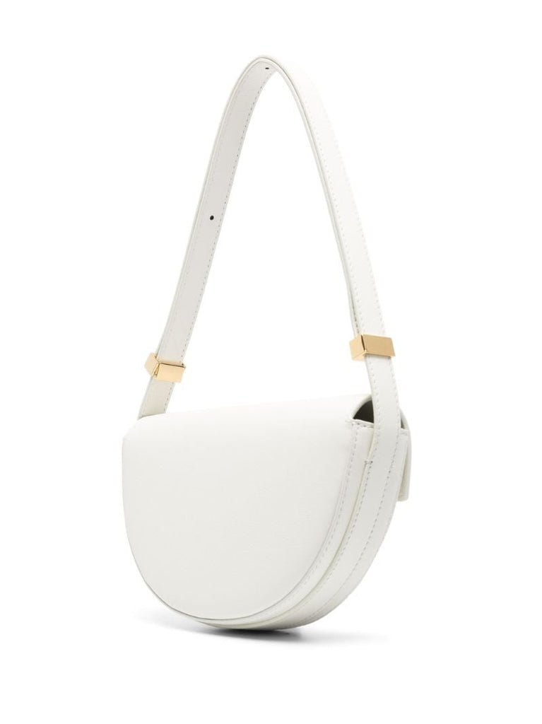 White Le Petit Patou Leather Shoulder Bag