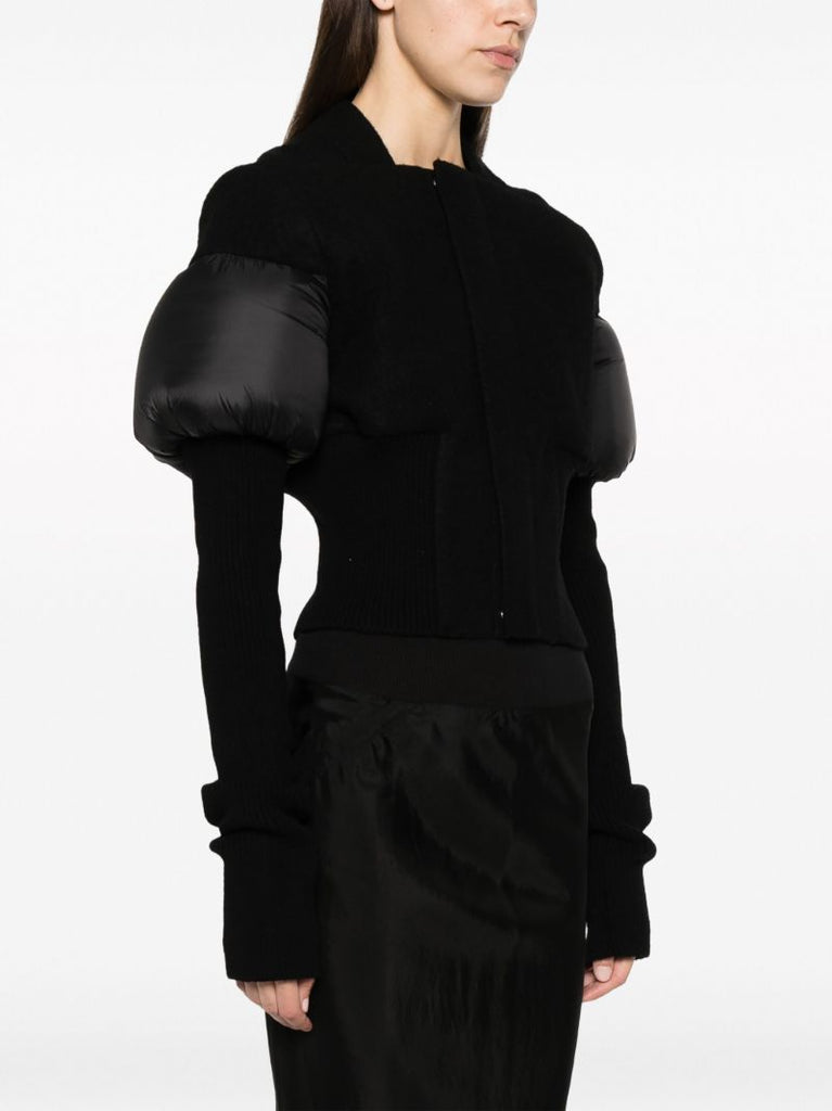 Black Bouchon Padded-panel Jacket