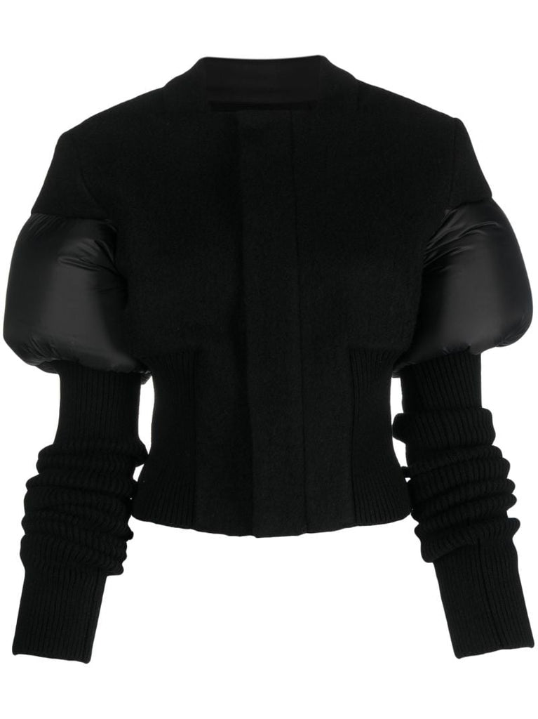 Black Bouchon Padded-panel Jacket