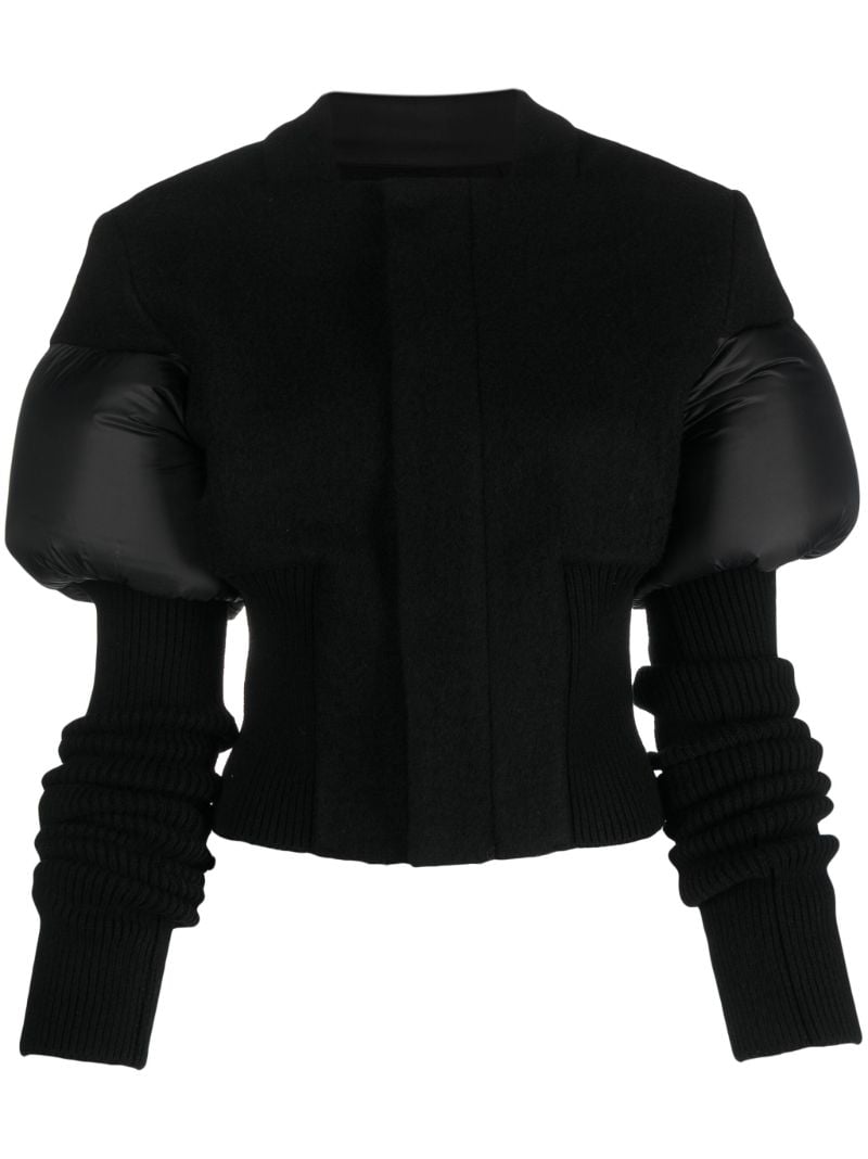 Black Bouchon Padded-panel Jacket