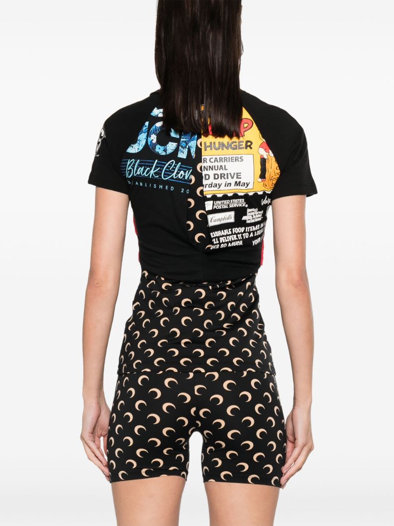 Black Regenerated Graphic T-shirt