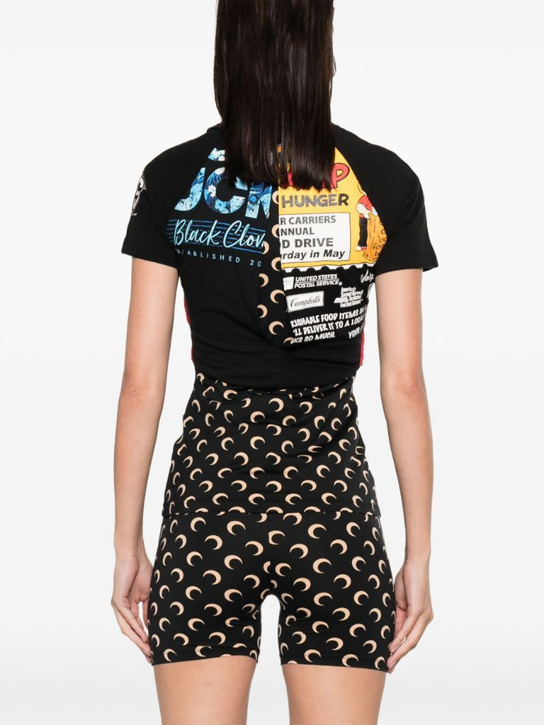 Black Regenerated Graphic T-shirt
