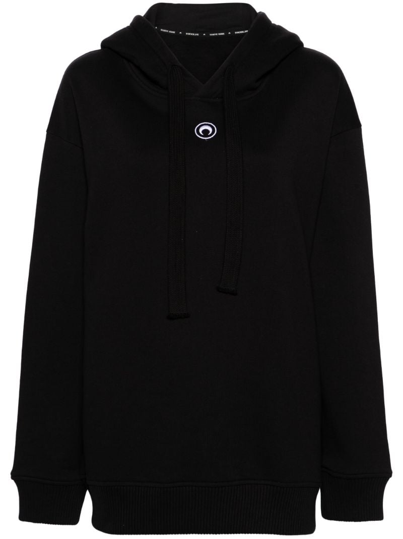 Black Regenerated Tote Bag Hoodie