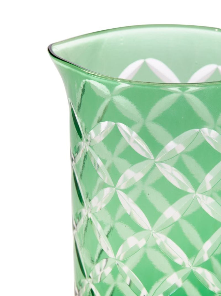 Green Cutting Class Pitcher