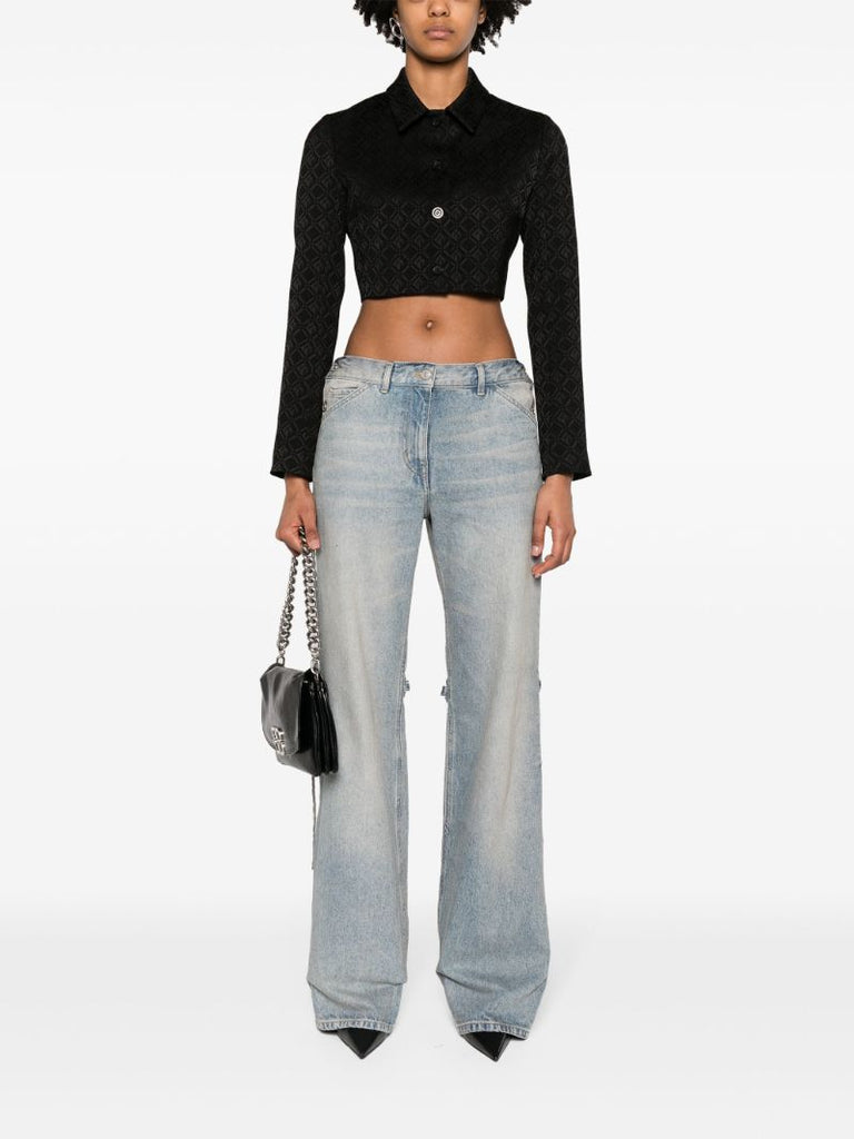 Black Moon Diamant Cropped Jacket