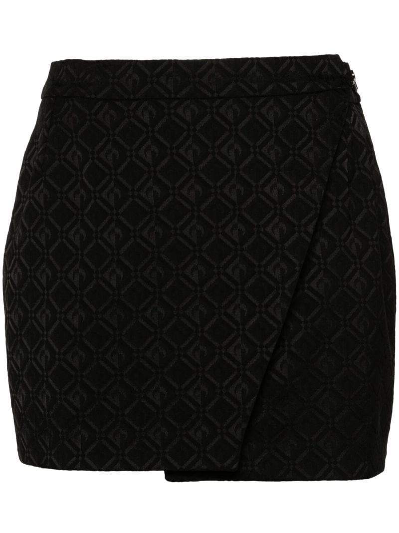 Black Moon Diamant Jacquard Skirt