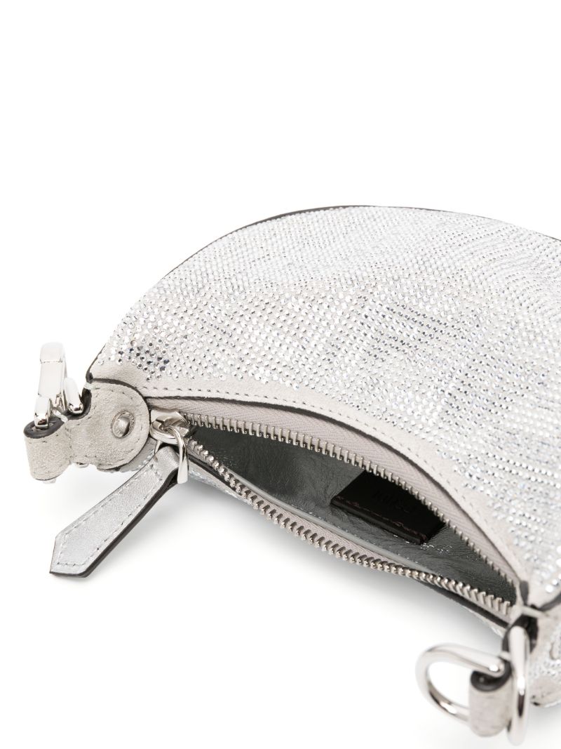 Silver Fendigraphy Mini Shoulder Bag