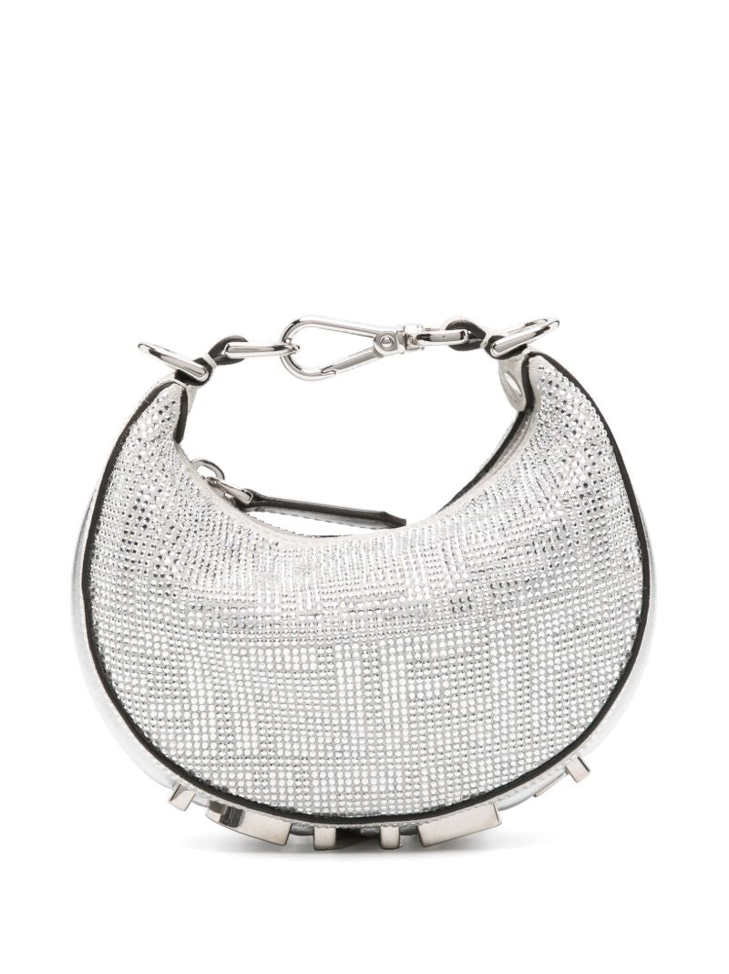 Silver Fendigraphy Mini Shoulder Bag