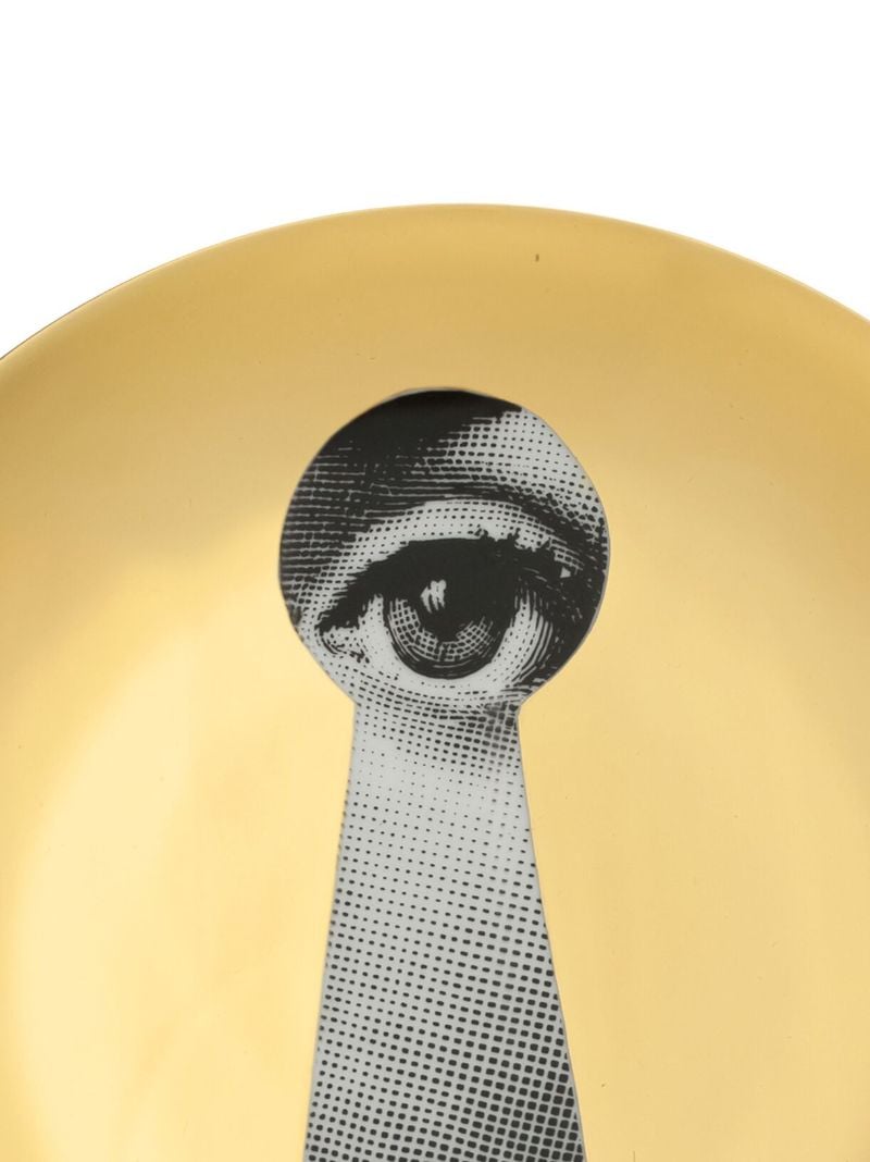 Black and Gold Tema E Variazioni N14 Wall Plate