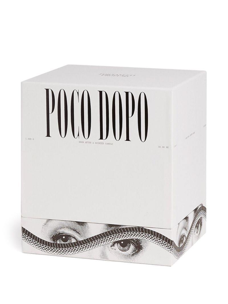White Poco Dopo Scented Candle