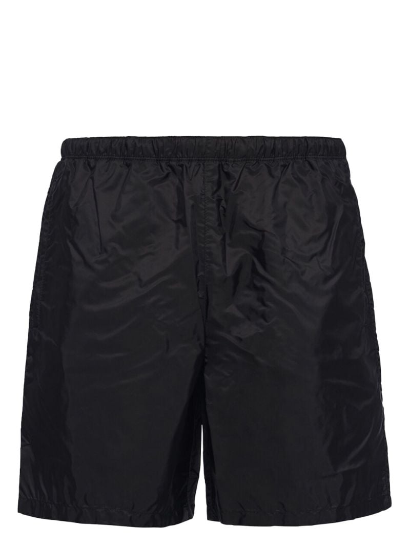Black Triangle Logo Swim Shorts
