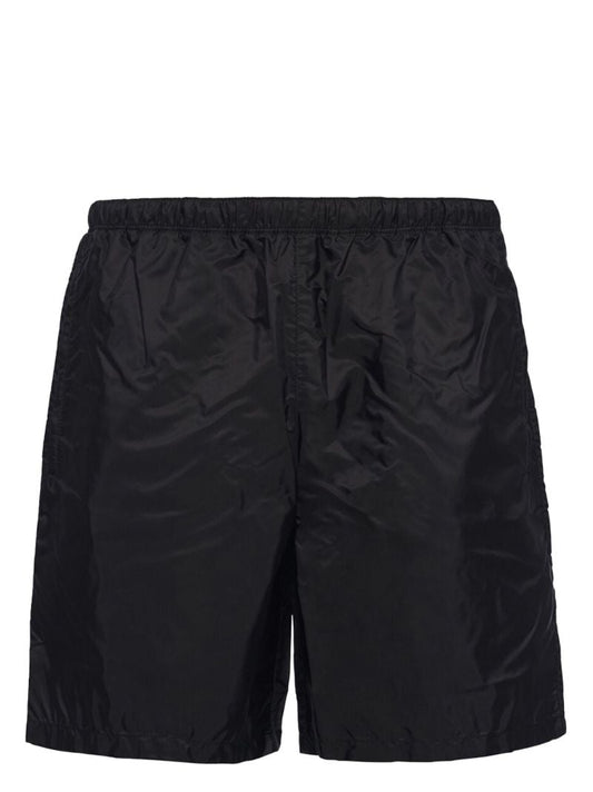Black Triangle Logo Swim Shorts