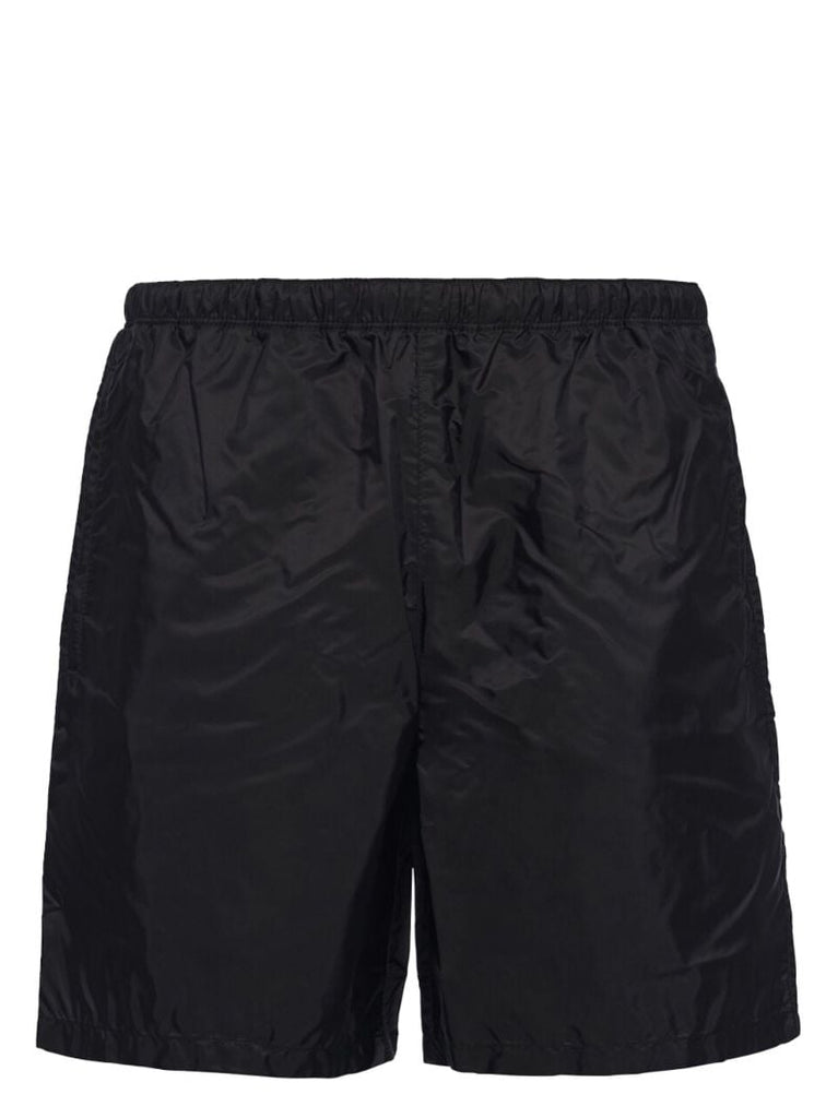 Black Triangle Logo Swim Shorts