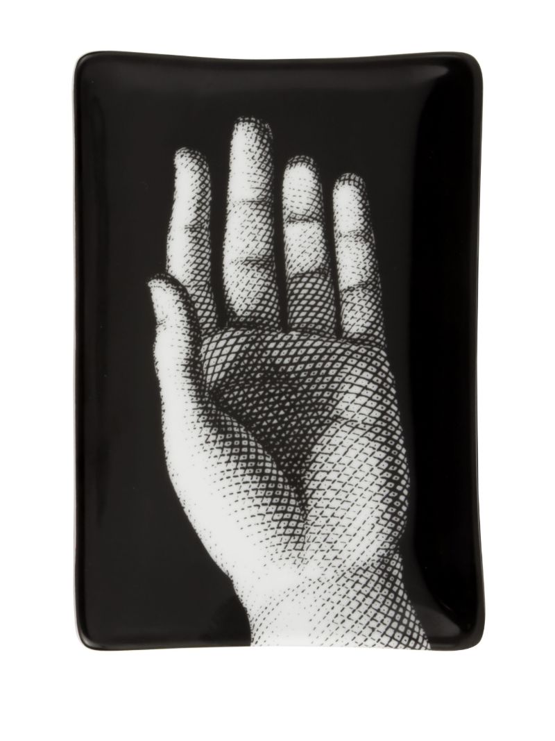 Black Mano Porcelain Ashtray