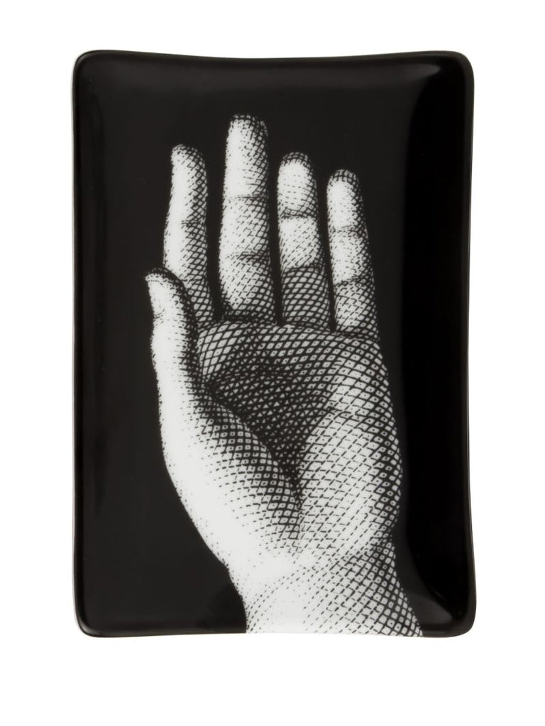 Black Mano Porcelain Ashtray