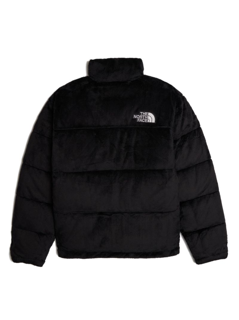 Black Nuptse Velour Padded Jaxket