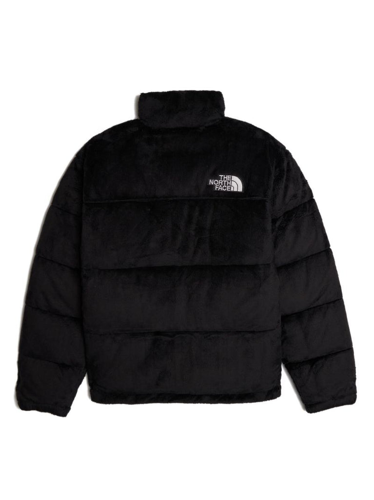Black Nuptse Velour Padded Jaxket