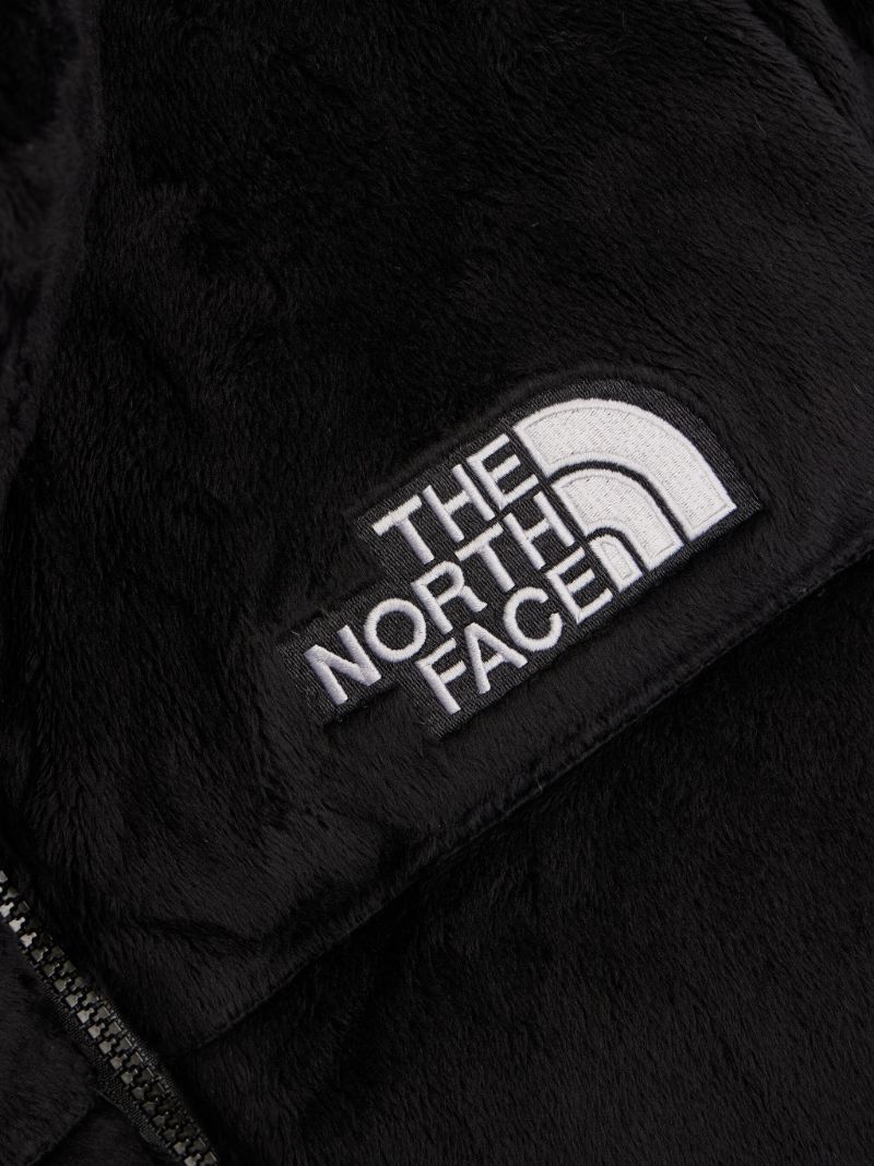 Black Nuptse Velour Padded Jaxket