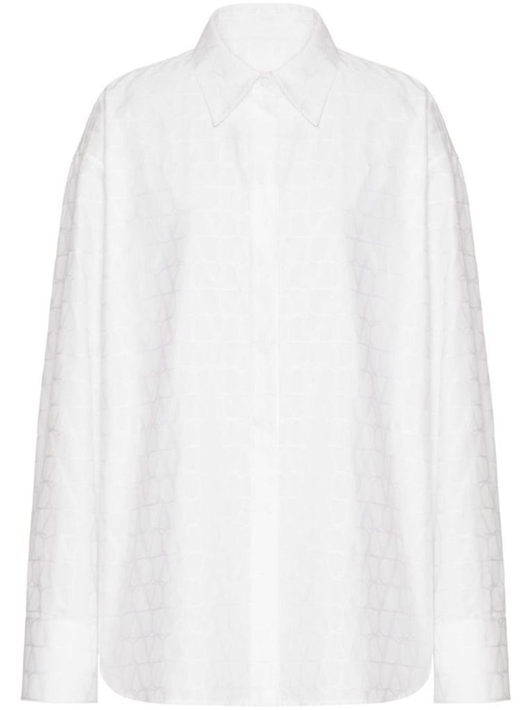 White Toile Iconographe Cotton Shirt