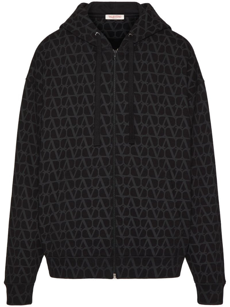 Black Toile Iconographe Cotton Hoodie
