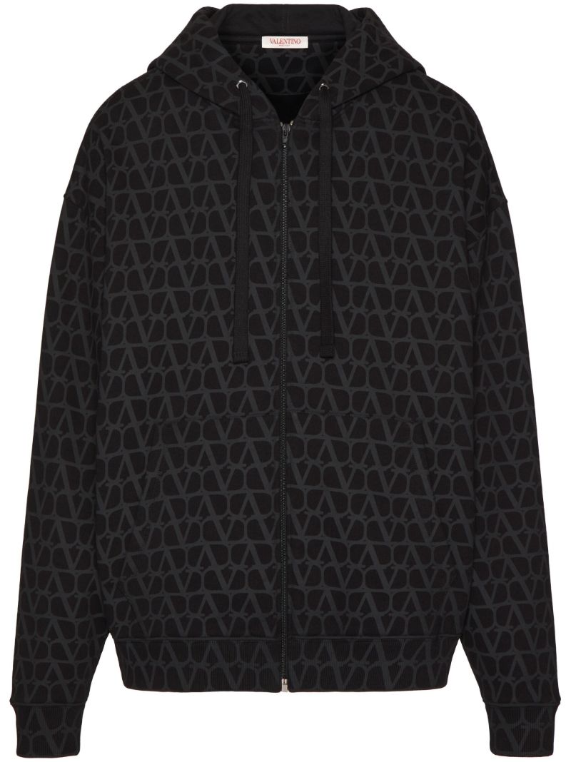 Black Toile Iconographe Cotton Hoodie