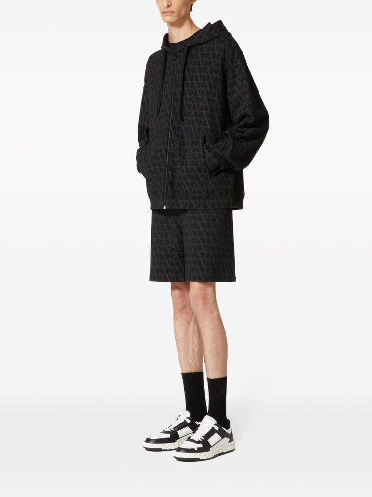 Black Toile Iconographe Cotton Hoodie