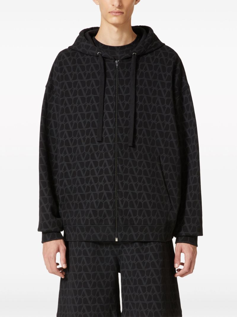 Black Toile Iconographe Cotton Hoodie