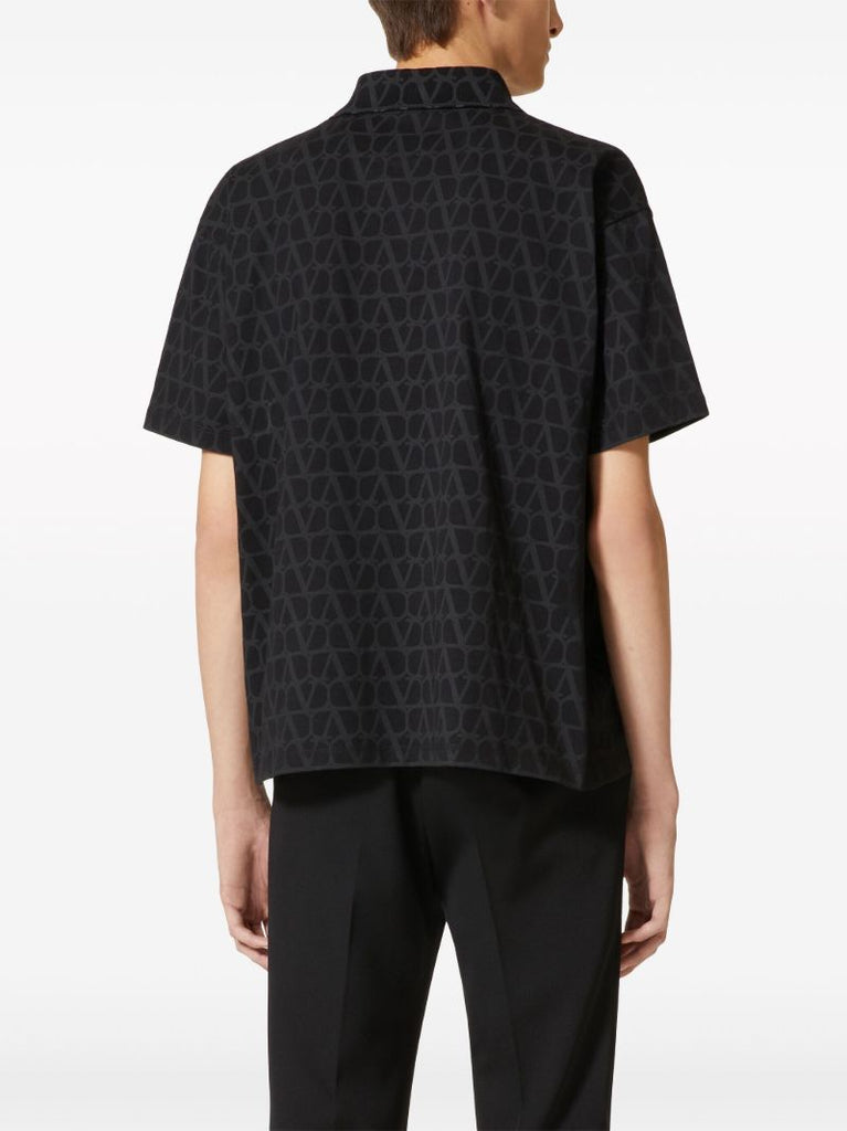 Black Toile Iconographe Polo Shirt