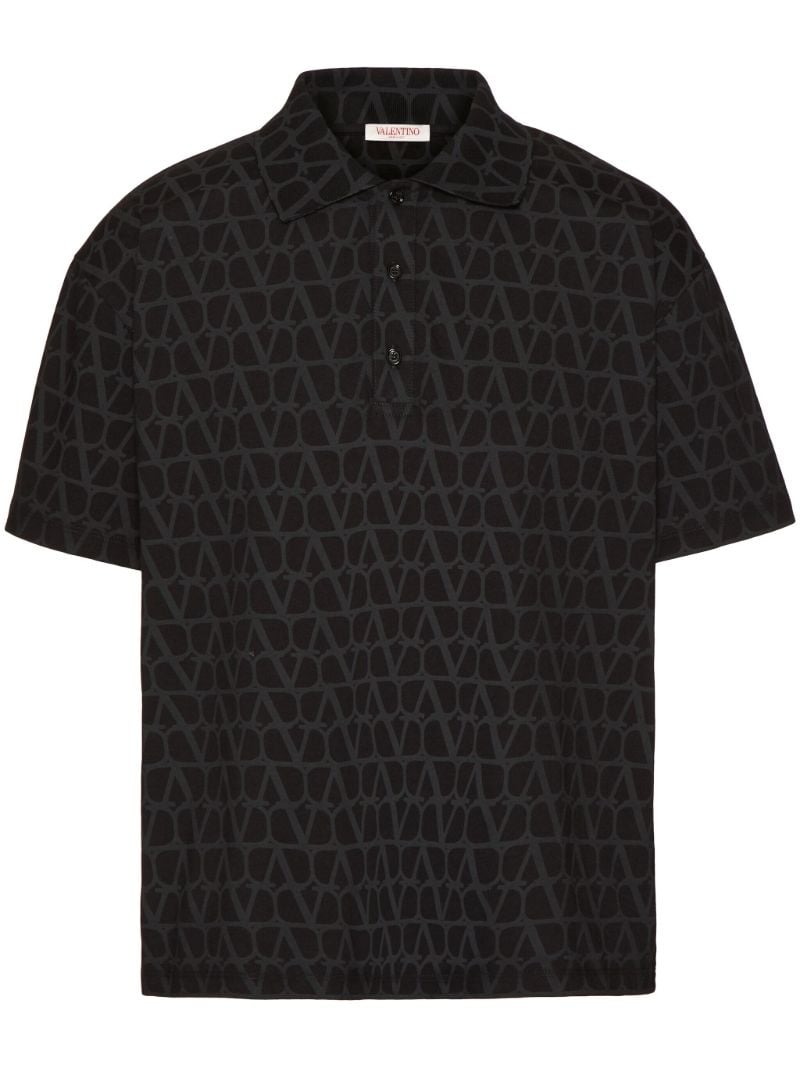 Black Toile Iconographe Polo Shirt