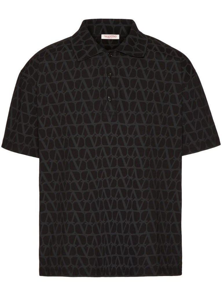 Black Toile Iconographe Polo Shirt