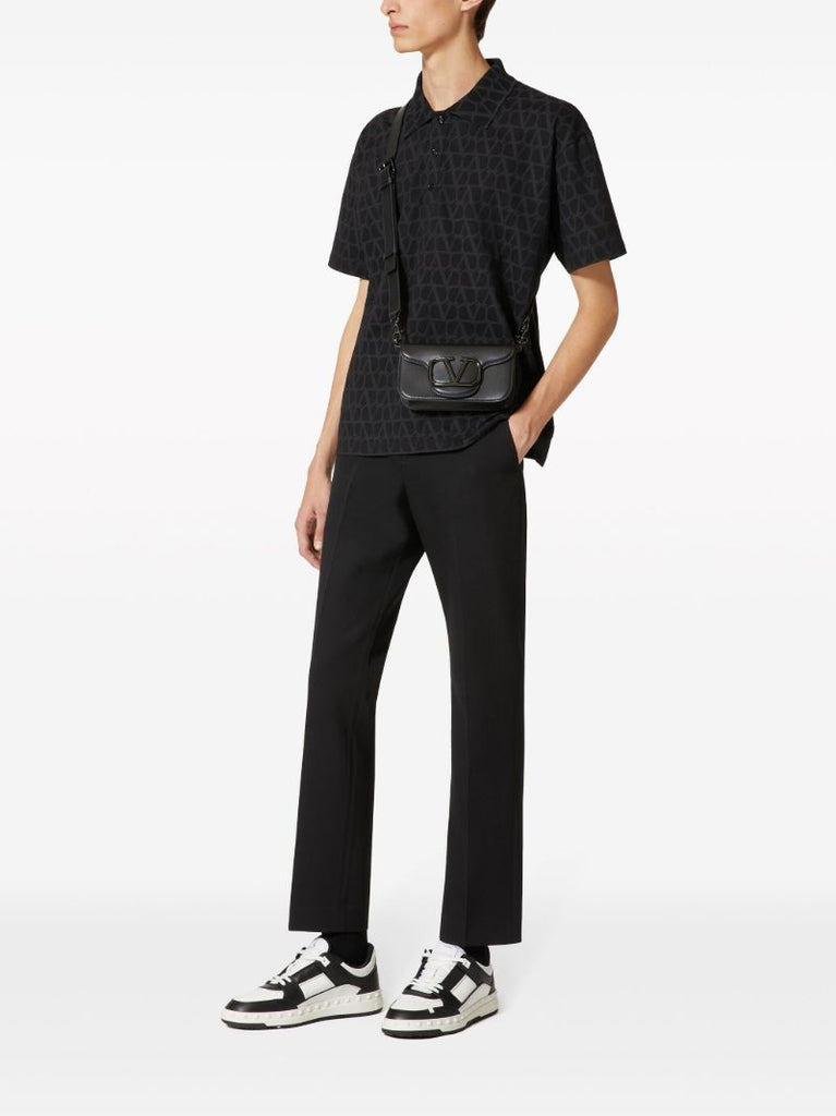 Black Toile Iconographe Polo Shirt