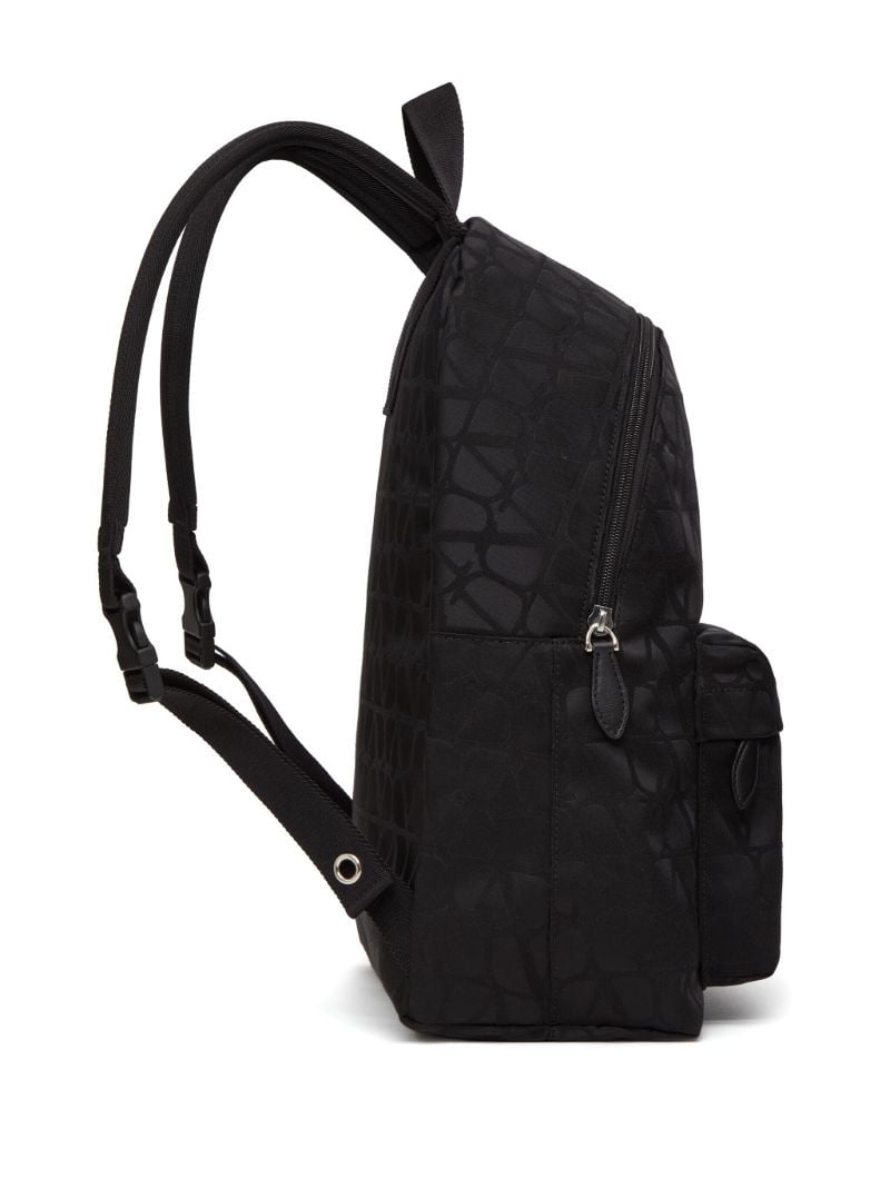 Black Toile Iconographe Backpack