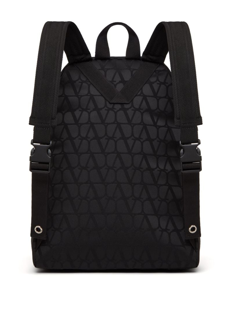 Black Toile Iconographe Backpack