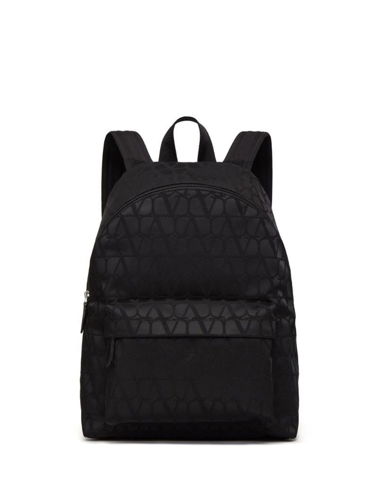 Black Toile Iconographe Backpack