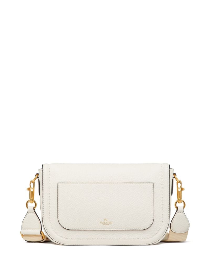 Neutral Alltime Leather Shoulder Bag
